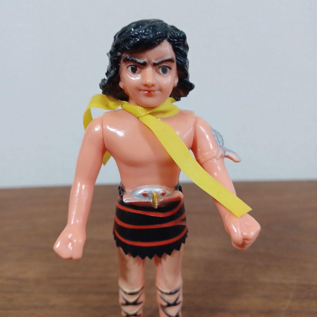 当時物ポピー製石森プロ「仮面ライダーアマゾン　山本大介」希少ソフビフィギュア