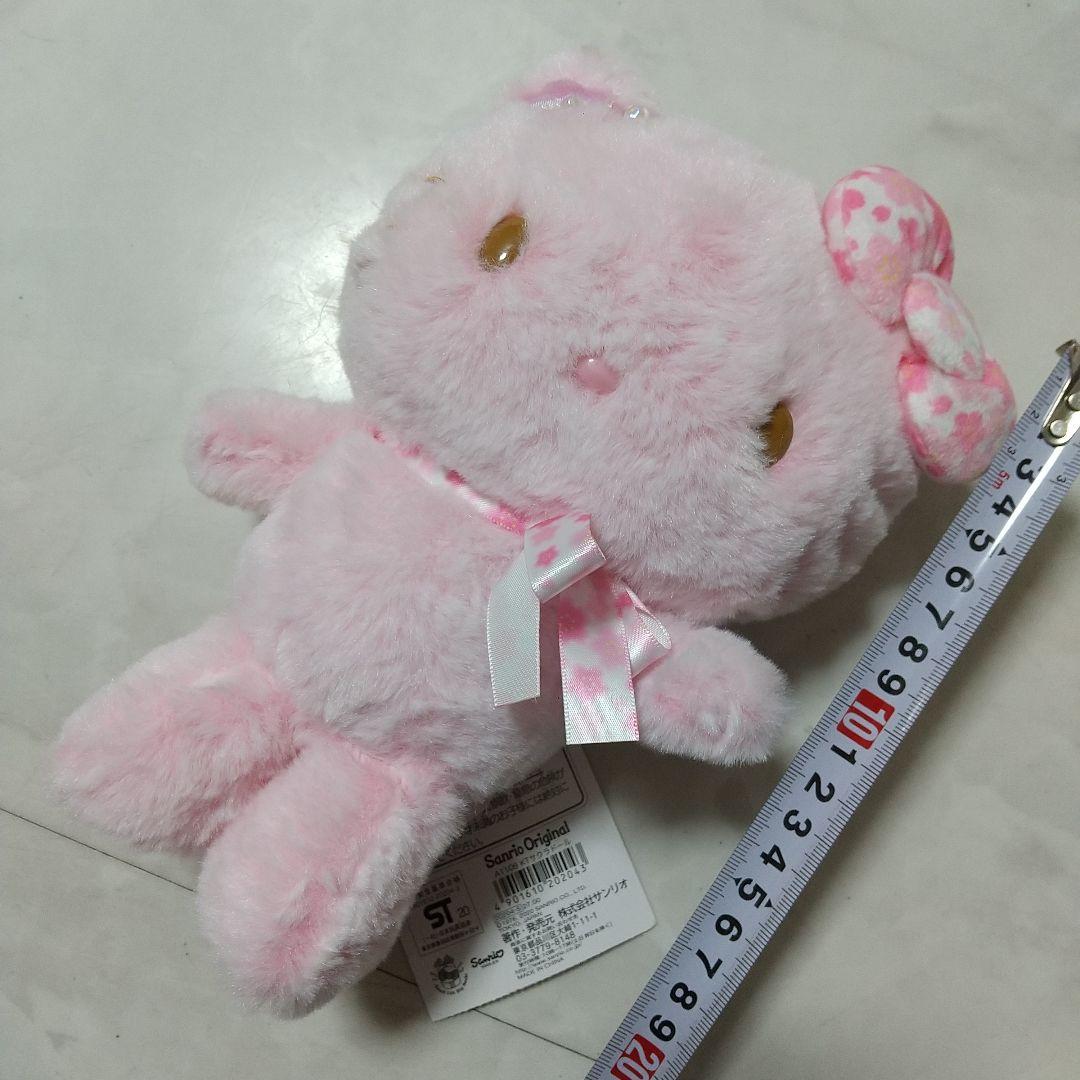 新品　ハローキティ　さくらドール　ぬいぐるみ　ピンク