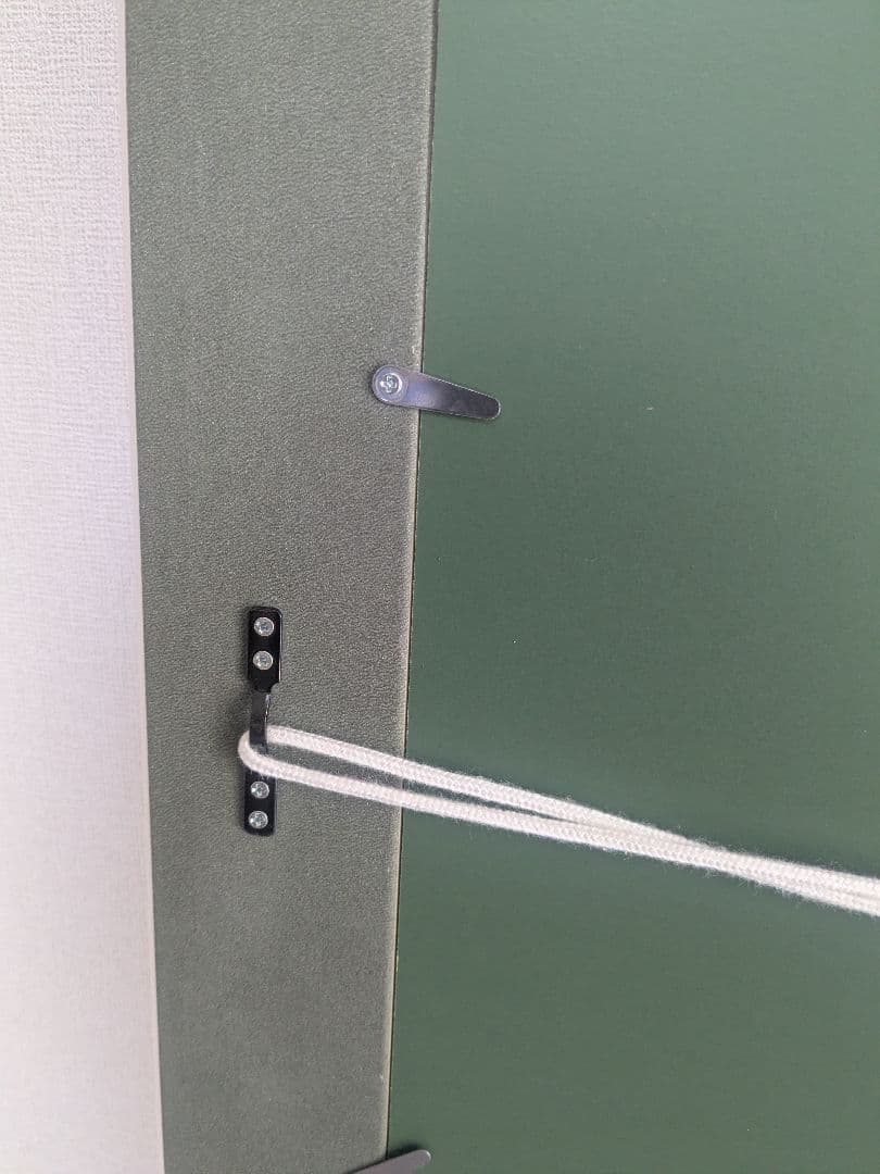 額縁 ホワイト F10 金縁 アクリル付き アンティーク ヴィンテージ