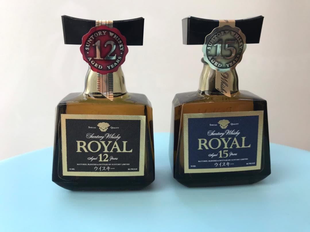 《５０ml》SUNTORY  ローヤル　【１２年と１５年】