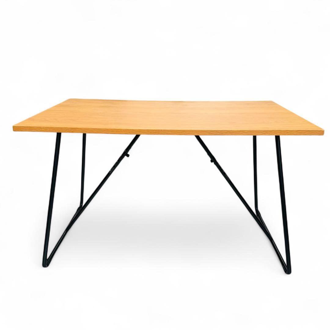 無印良品　木製 折りたたみテーブル 幅120cm オーク材