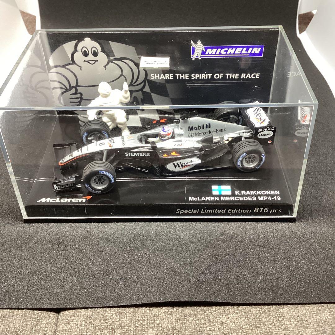 ミニチャンプス F1 マクラーレン MP4-19 キミ ライコネン West仕様