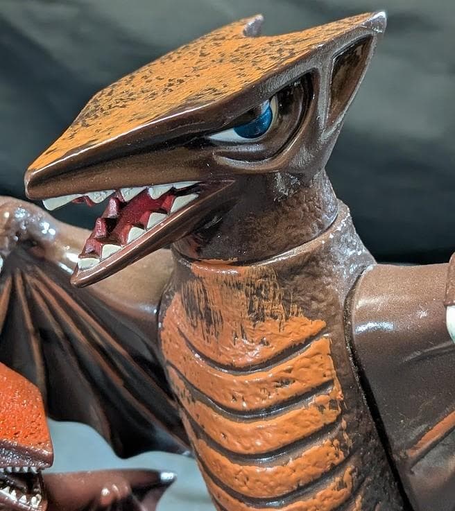 ギャオス 昭和ガメラ対戦怪獣（日東復刻）スタンダード＆ミドル ソフビフィギュア