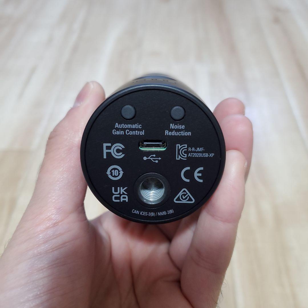 AT2020USB-XP (AT8455付けてます)