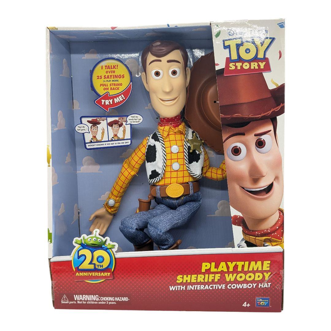 トイストーリー ウッディー フィギュア thinkway 20th Woody