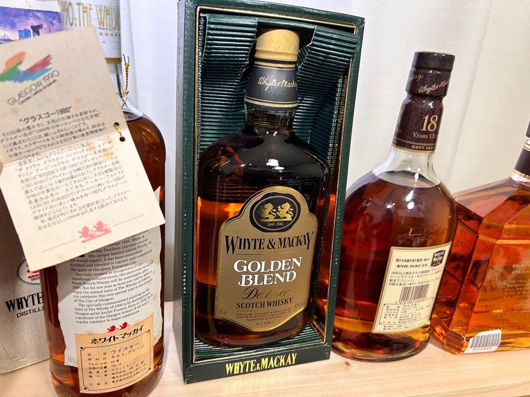 ホワイト＆マッカイ White＆Mackay レトロボトル 6本セット