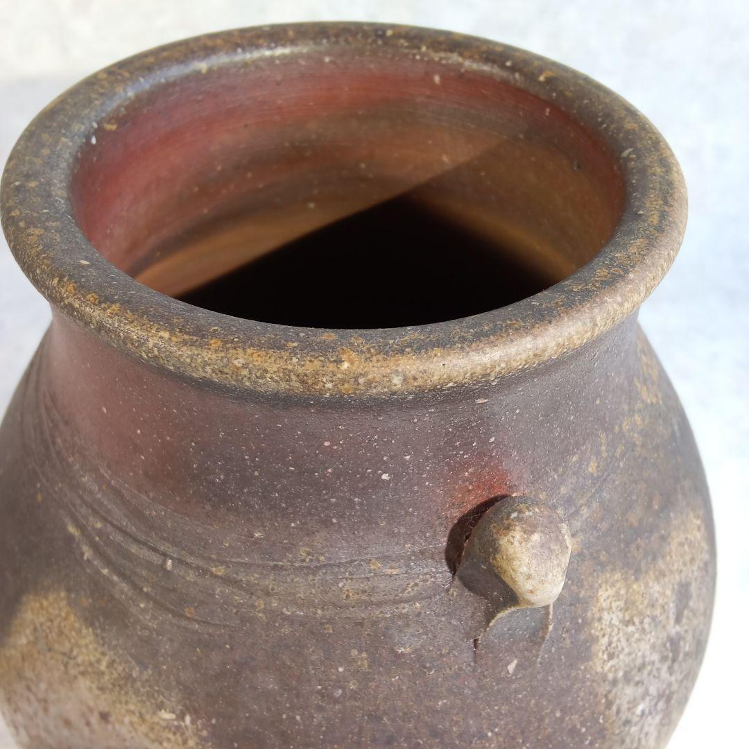 備前焼作家・松笠靖彦【備前　花器】