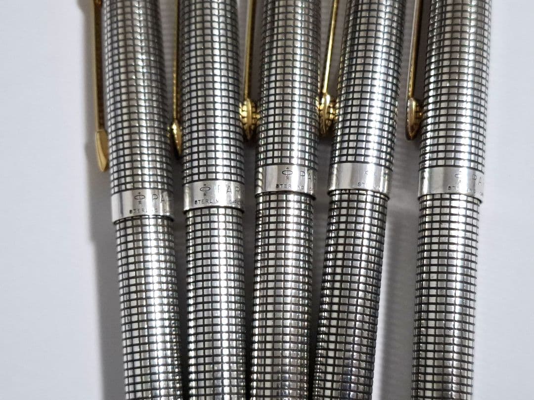 ペ*）様 美品　５本セット　パーカー　parker　75　ボールペン　スターリン