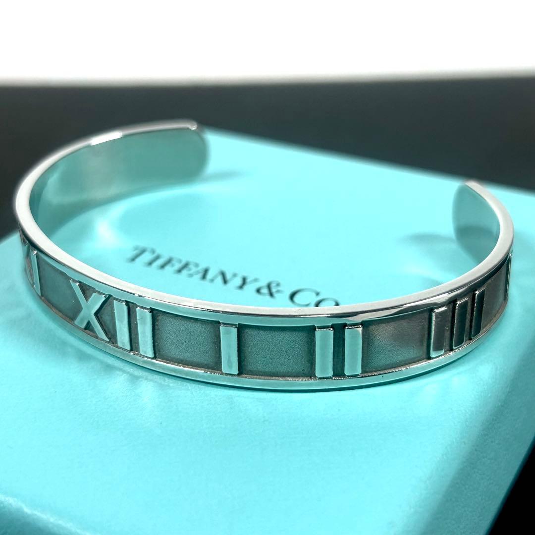 ティファニー カフバングル アトラス ATLAS シルバー925 ブレスレット