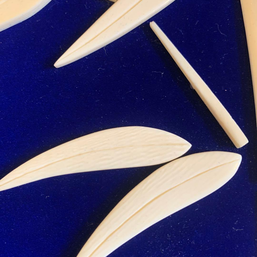 天然極上物 竹の図　峰玉作