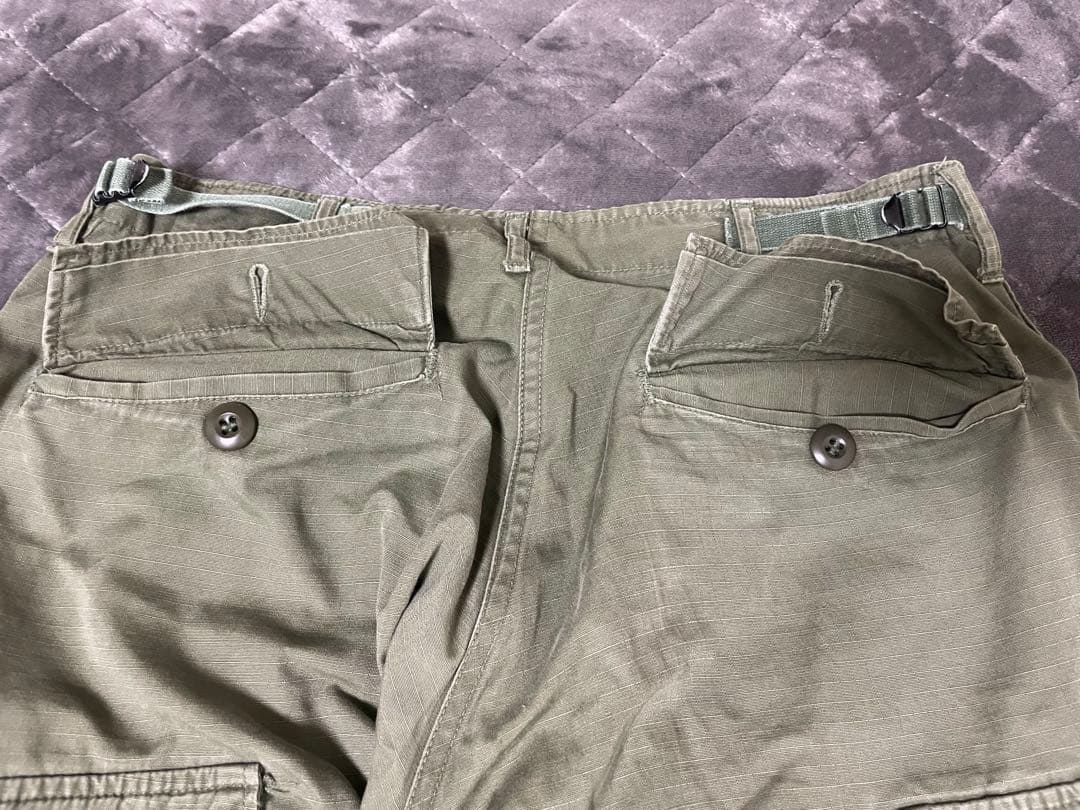 ビンテージ　ジャングルファティーグ4th リップストップ