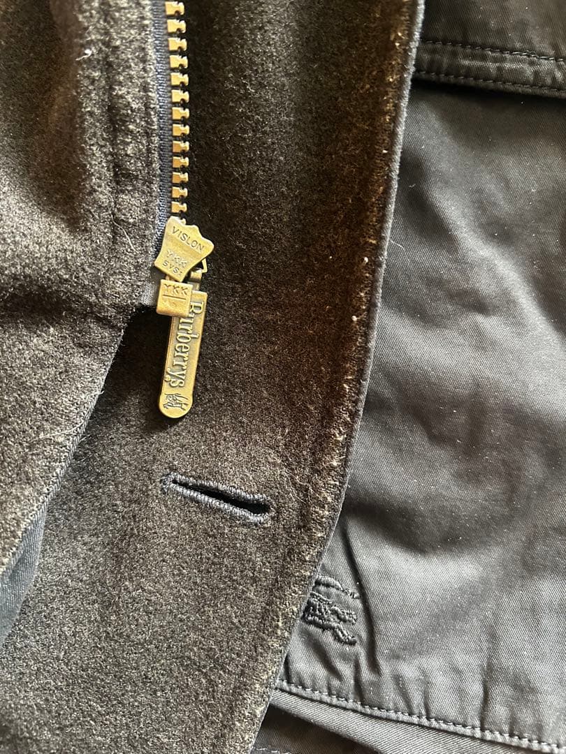 burberrys バーバリー ジャンパー ブルゾン ブラック　内側チェック