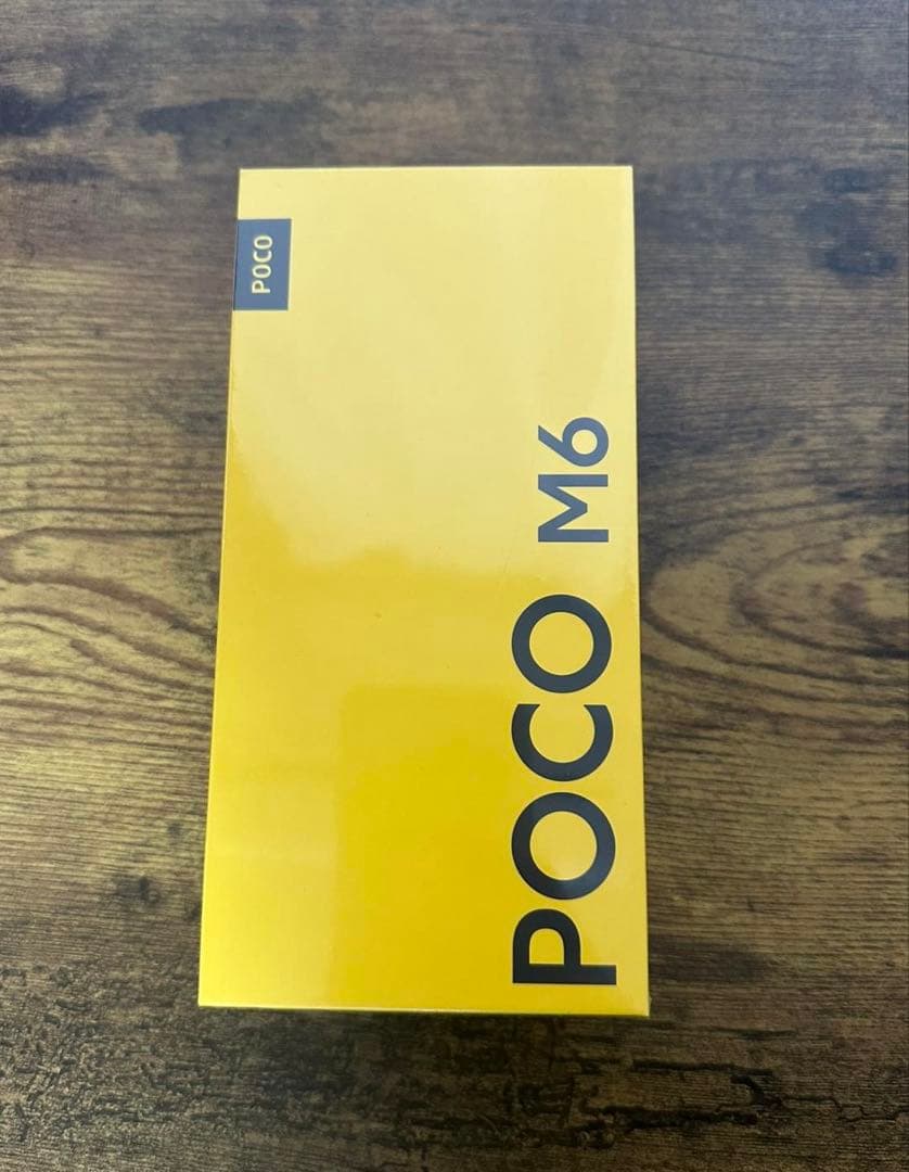 POCO M6（未使用＆未開封・黒色） New and unpacking