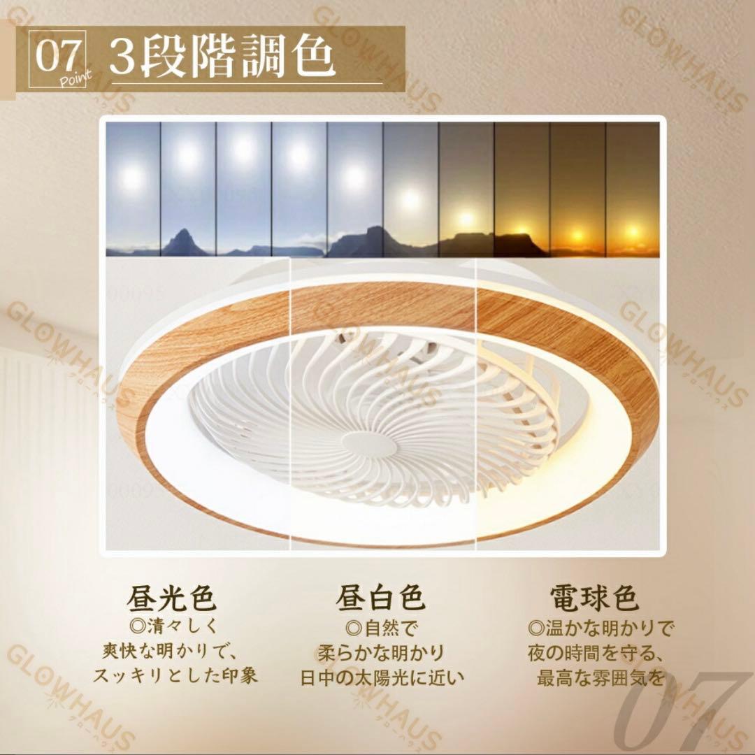 【TTT】GLOWHAUS LEDファンシーリングライト