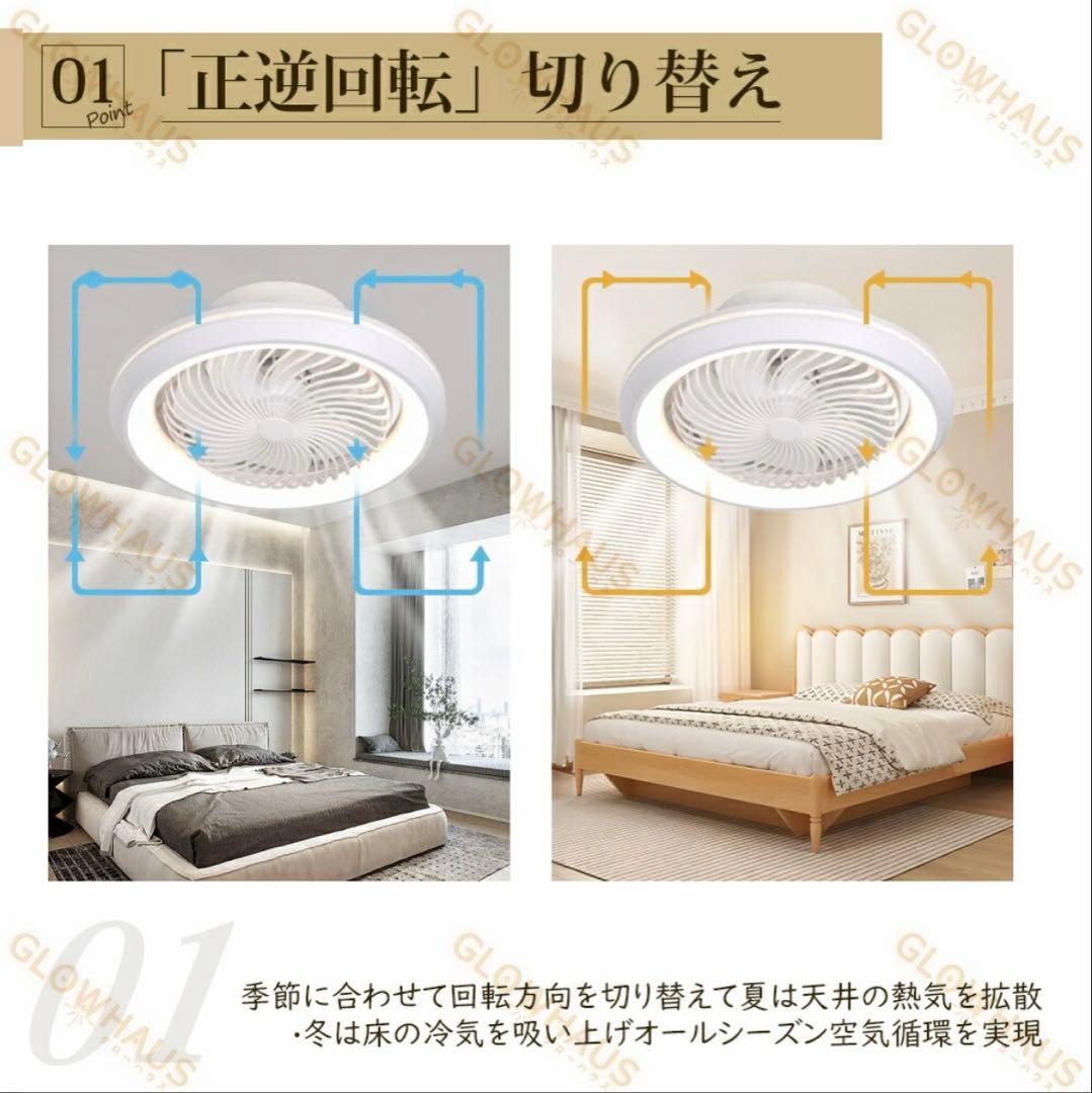 【TTT】GLOWHAUS LEDファンシーリングライト