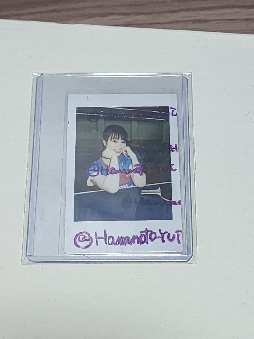 浜本由惟 チェキ 1枚限定 直筆 BBM 2019 シャイニングヴィーナス