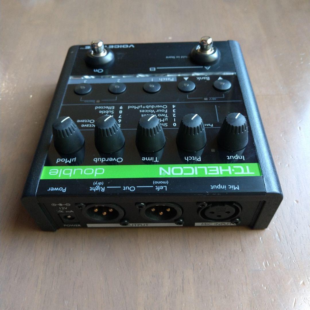 TC-HELICON VoiceTone Double エフェクター ボーカル
