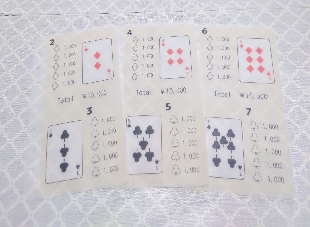 あやまる　Savingスクラッチ３種　A6リフィル２種