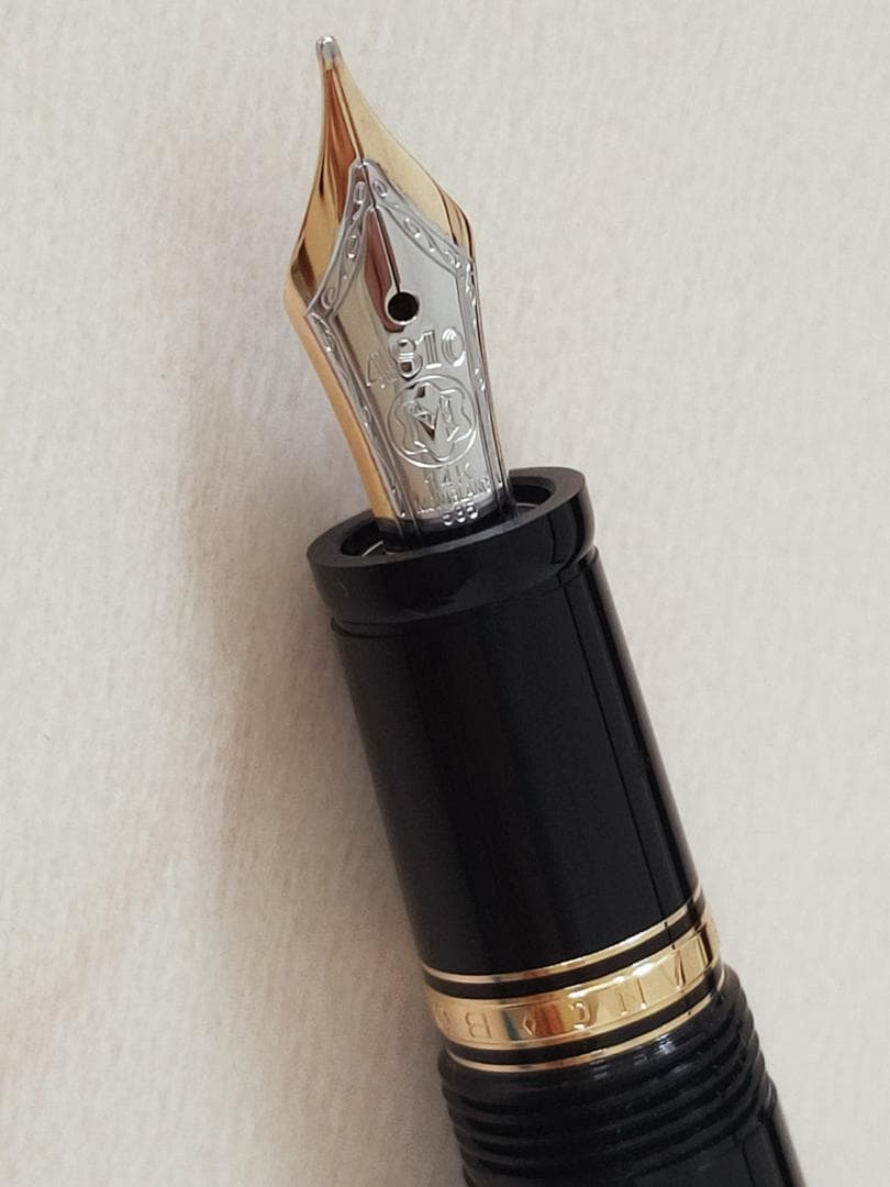 極美品 MONTBLANC モンブラン ボエム 万年筆 14K 585 箱付