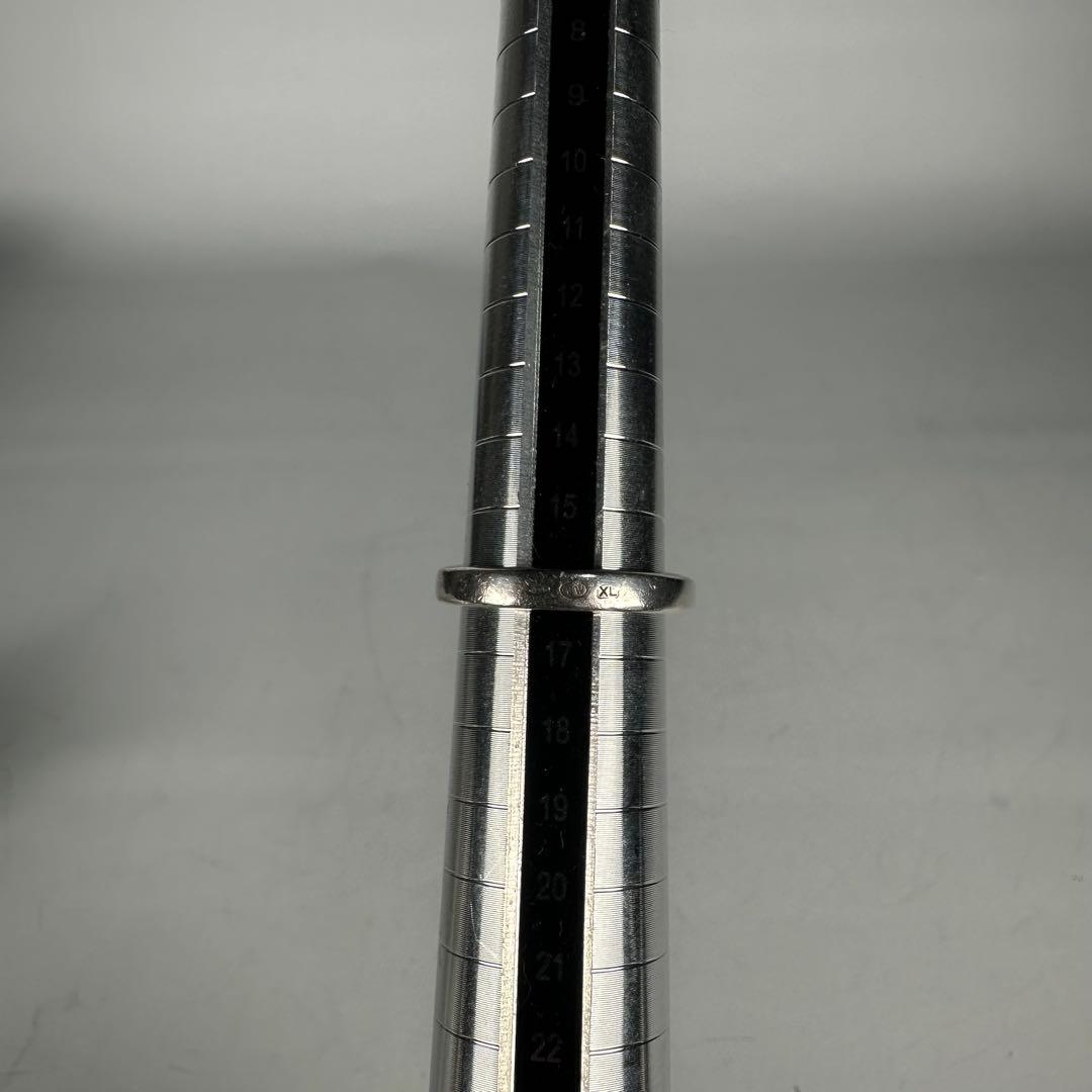 925 16号 ヴィヴィアンウエストウッド スカル オーブ リング ストーン 白