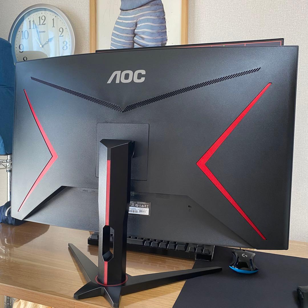 AOC 31.5インチ ゲーミングモニター C32G2ZE 240Hz