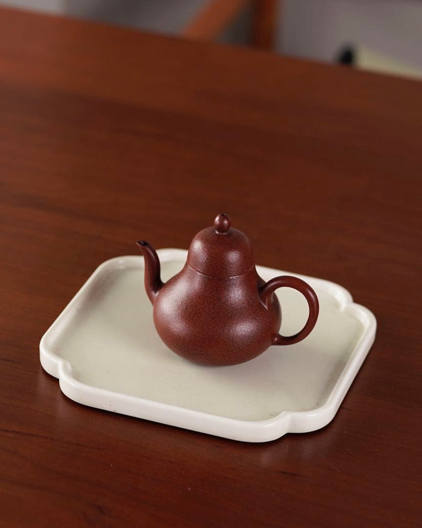 唐物紫砂壺  孟臣製 清泉石上流 朱泥 急須 時代品 煎茶道具 美術品