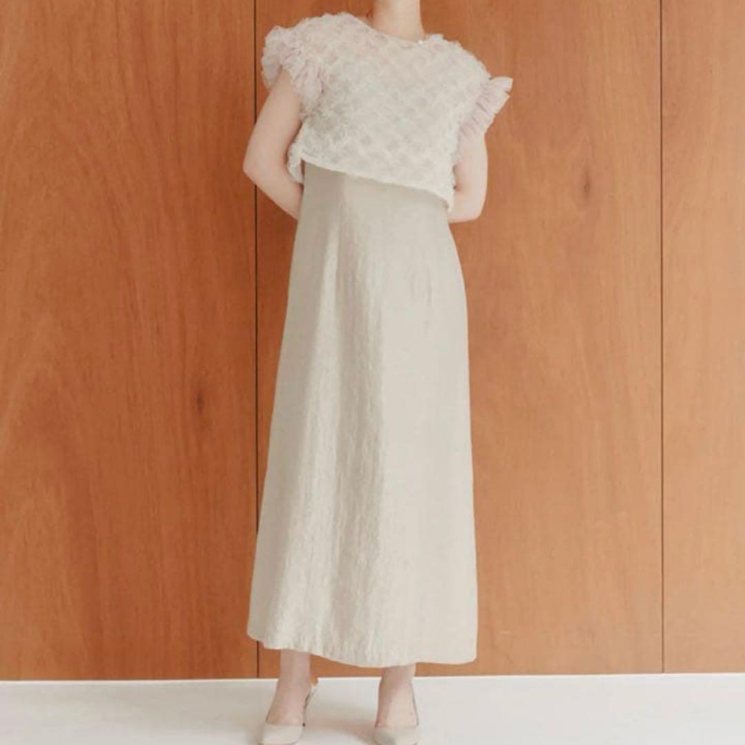 kaene ボリュームブラウスセットドレス