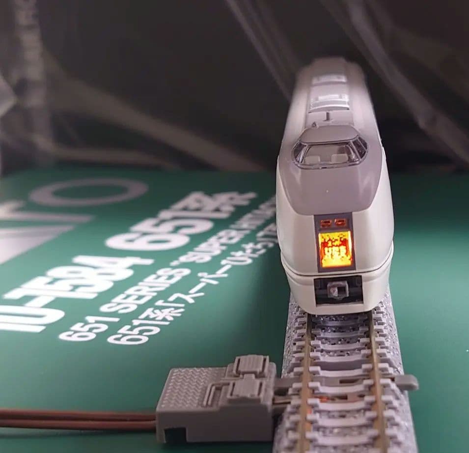 651系 スーパーひたち 7両 KATO ヘッドLED点灯 レア幕付