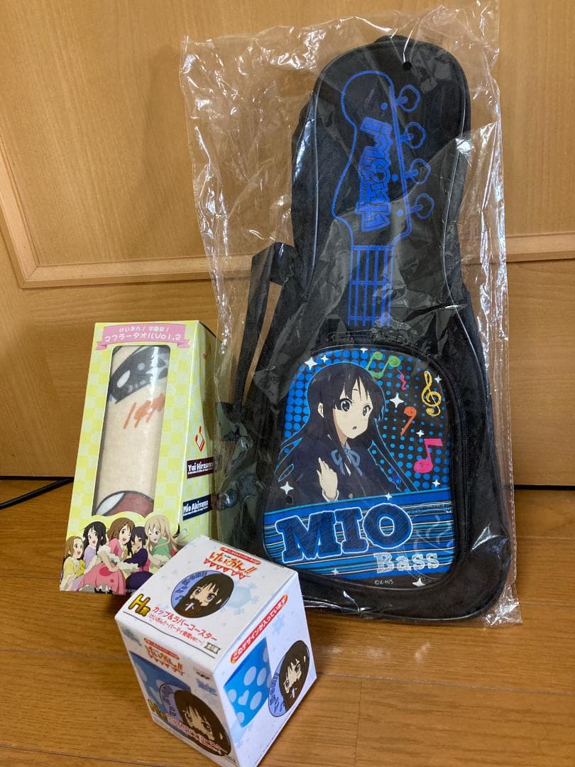 けいおん! 秋山澪 シートクッションレザーウォレット タペストリー VOX 希少