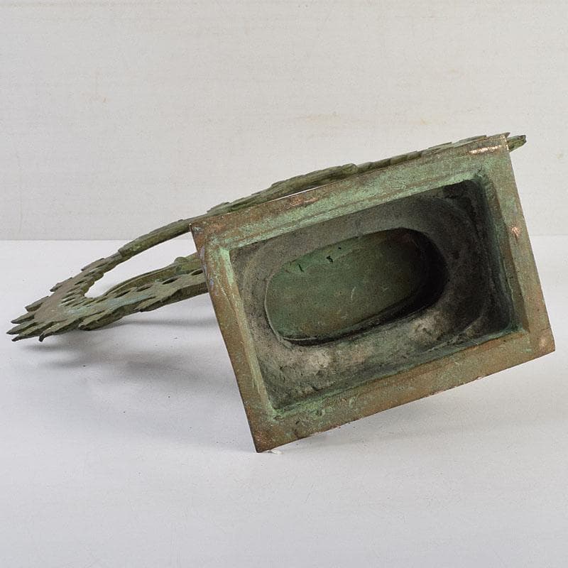 仏教美術　古銅青銅　シヴァ神像　ダンシングシヴァ神　置物　V　R9386H