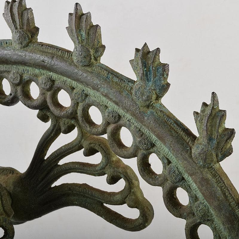 仏教美術　古銅青銅　シヴァ神像　ダンシングシヴァ神　置物　V　R9386H