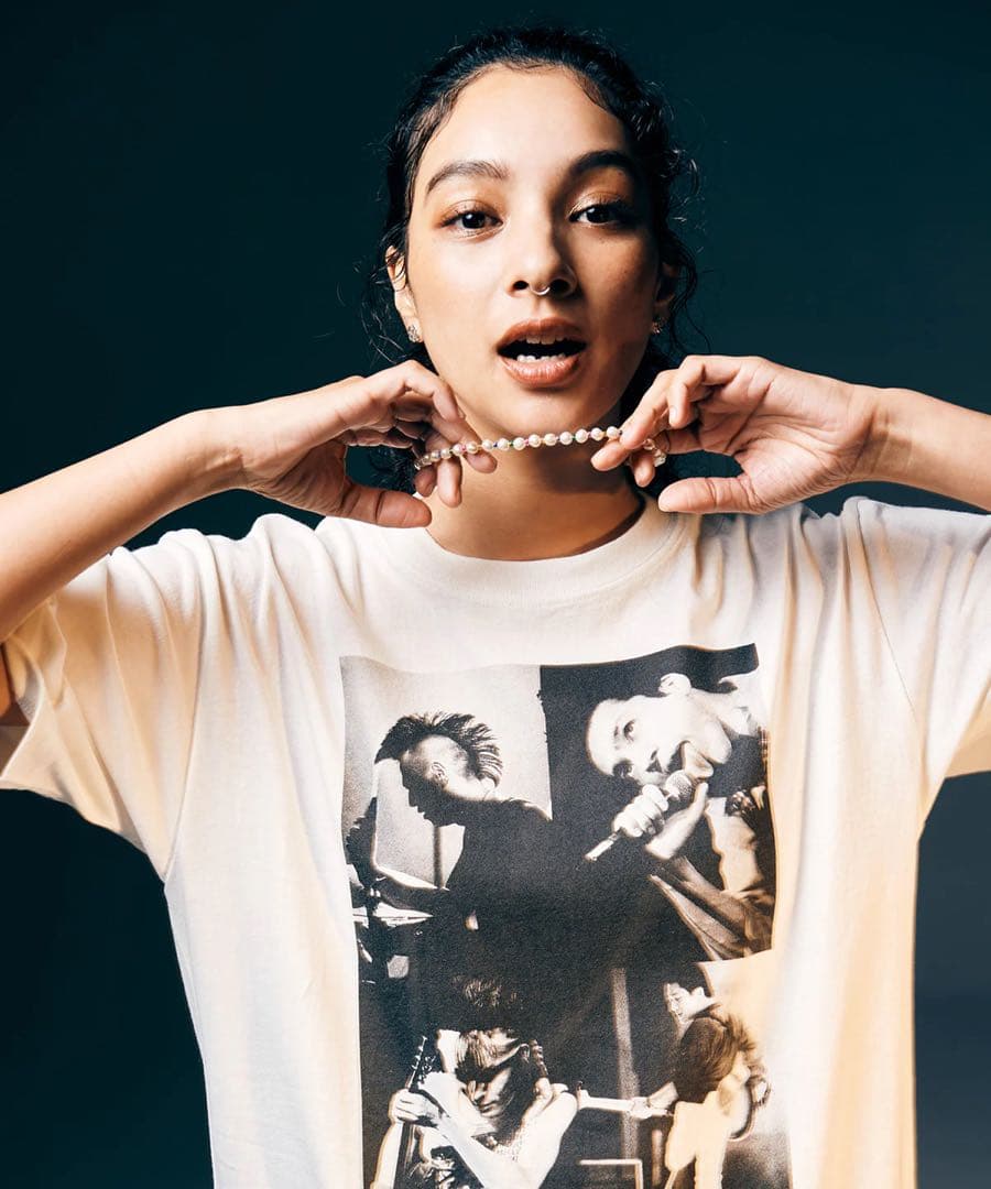 【激レア】ザ・ブルーハーツ コラージュＴシャツ S 白黒セット　glamb