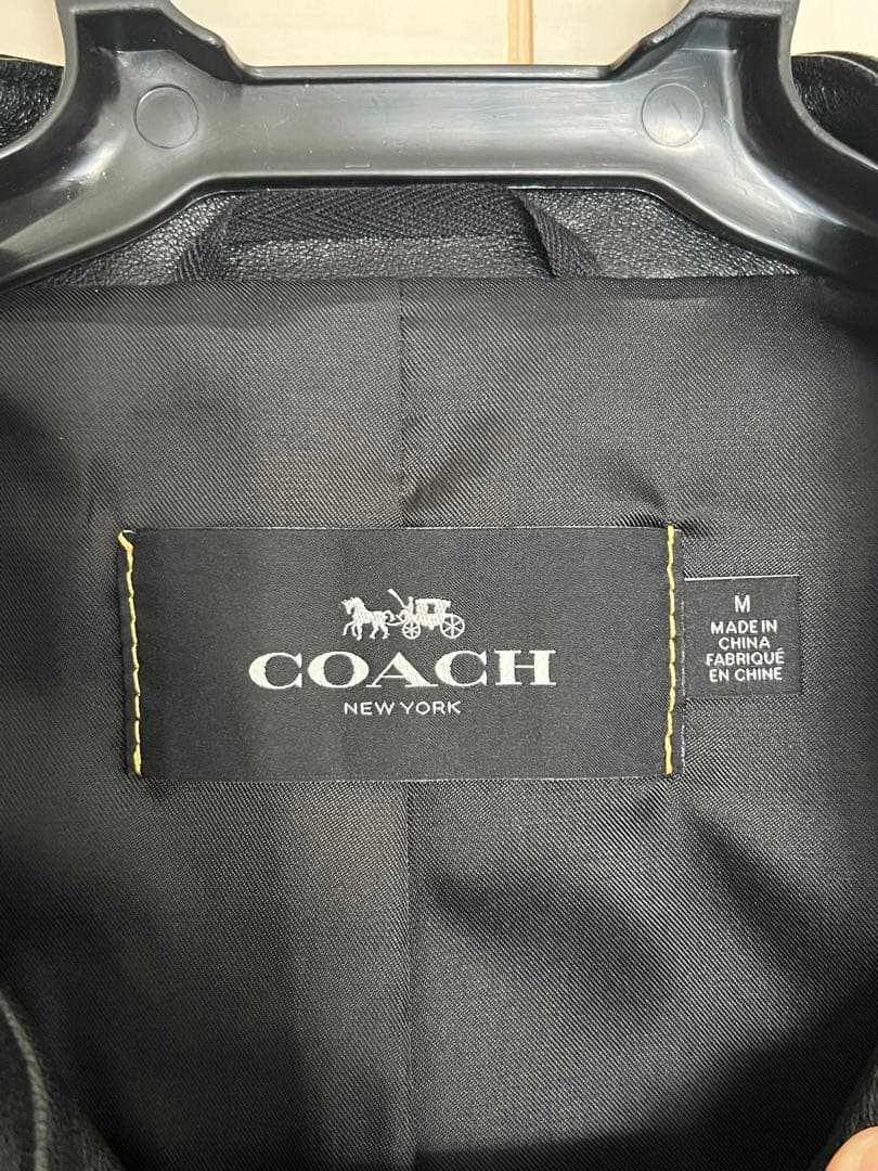 Lovebeuty　コーチcoach レザージャケット　美品