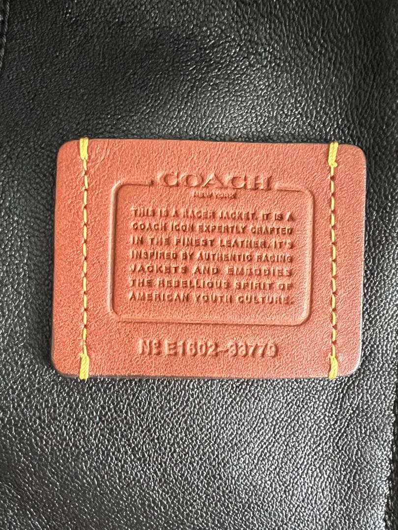 Lovebeuty　コーチcoach レザージャケット　美品