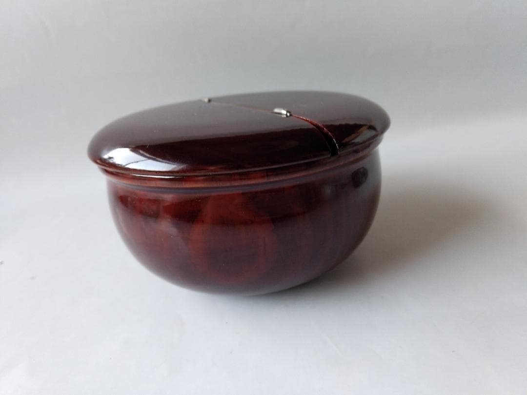 老松茶入 中村宗悦 作 仕覆 珠光緞子 共箱 抹茶 茶道具 棗 新品 未使用品