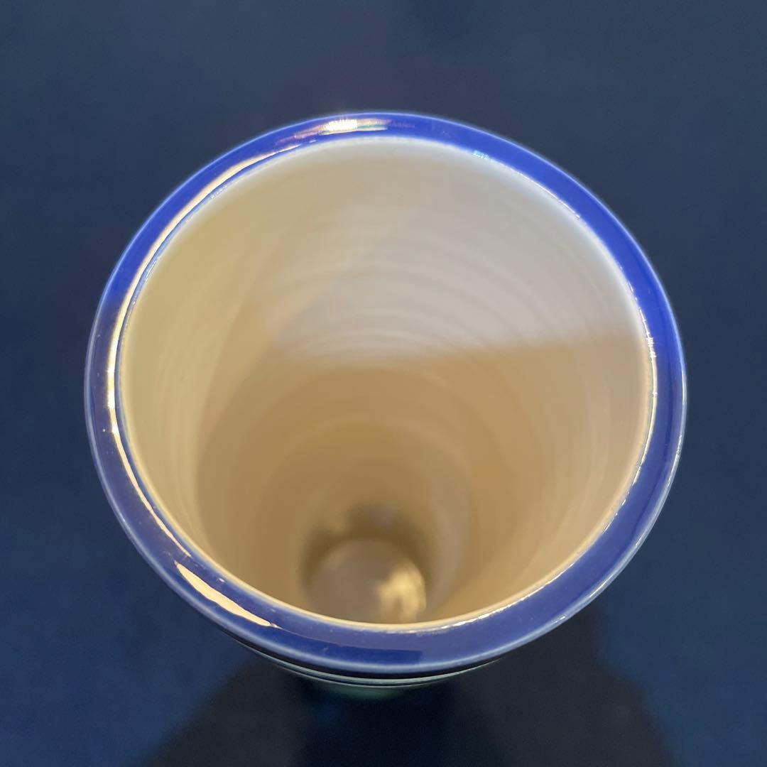 【中村 翠嵐】(造)『砧花入 』『淡青交趾独楽筋』共箱※美品