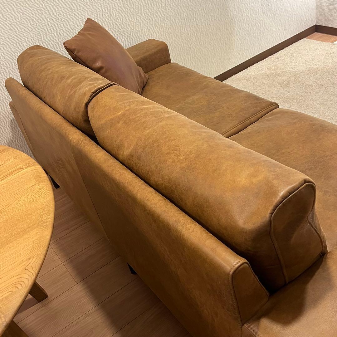 【2.5人掛け】クラッシュゲート　プルート　2.5人掛けソファ