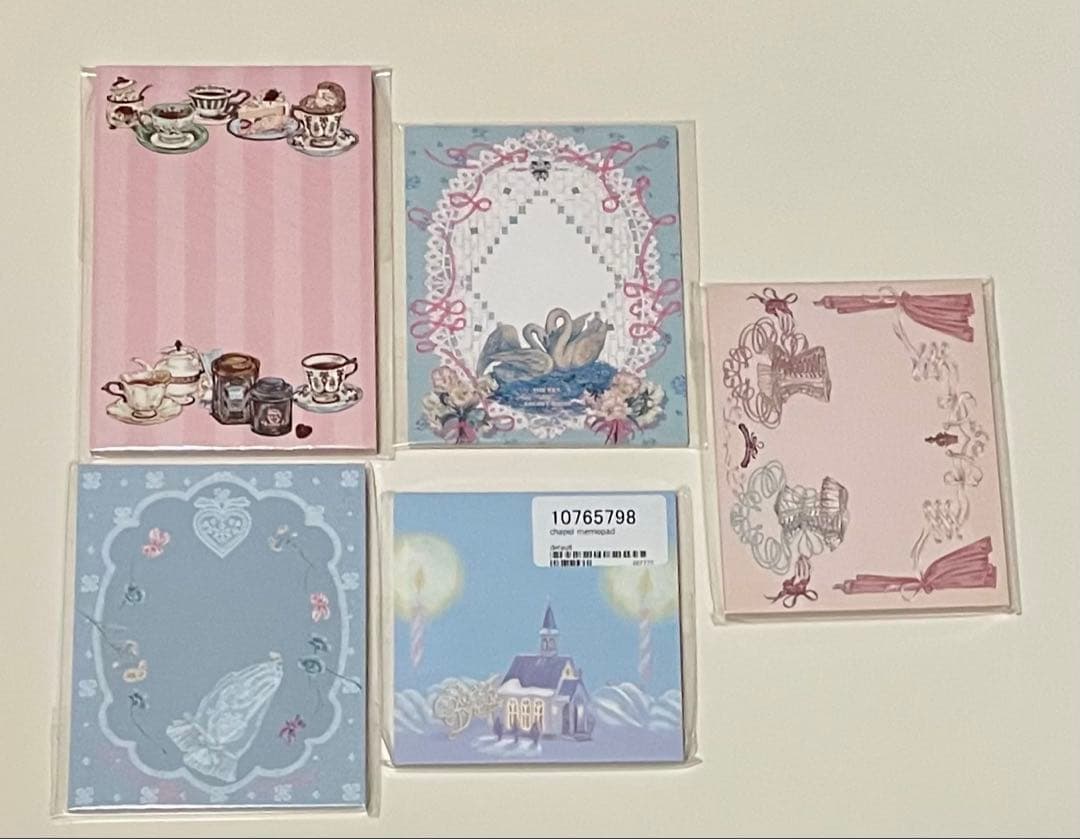 オカッパラバー　メモセット①