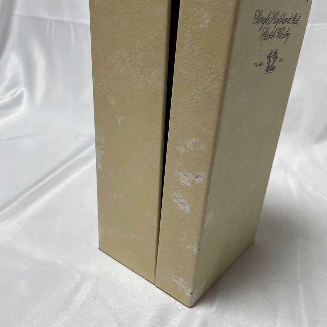 MACALLAN マッカラン12年 旧ボトル 箱付 未開封