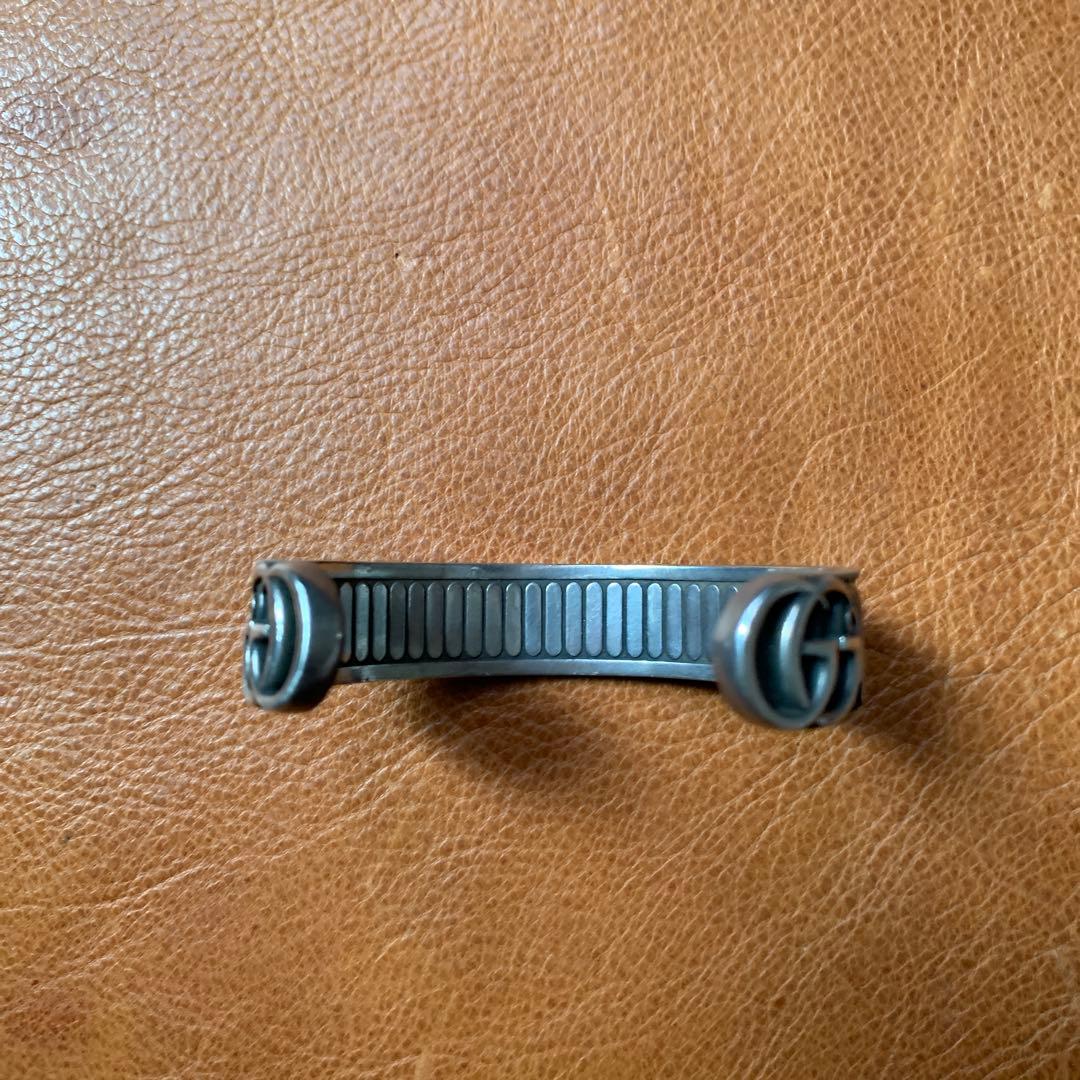【YUU】GUCCI GGマーモントバングル 17cm