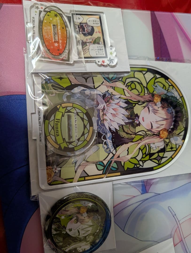 缶バッジ・ミニアクリル・アクリルプレート 3点セット魔法少女ノ魔女裁判 ハンナ