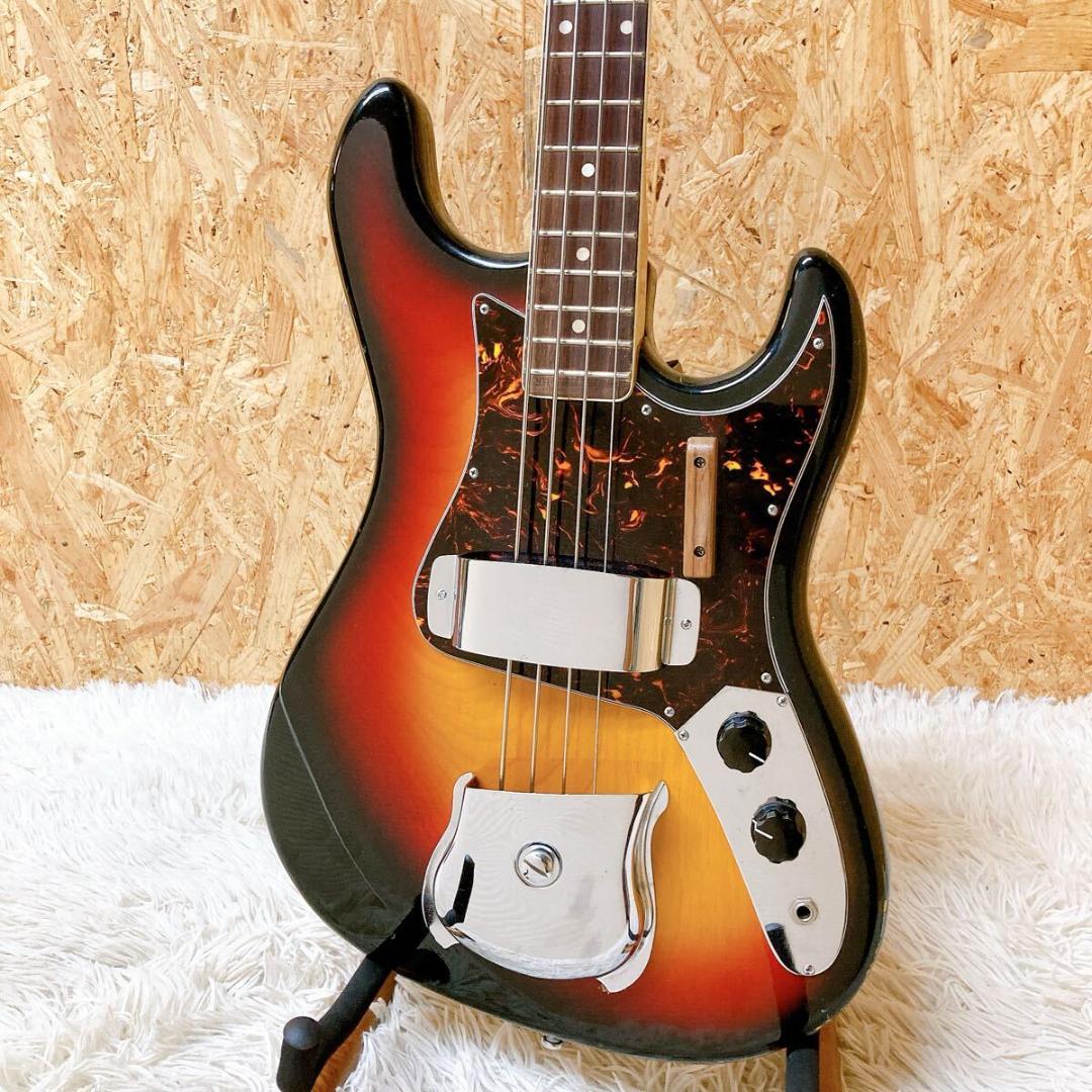 GUYATONE グヤトーン　EB ビザール　JAPAN ビンテージ　0フレット