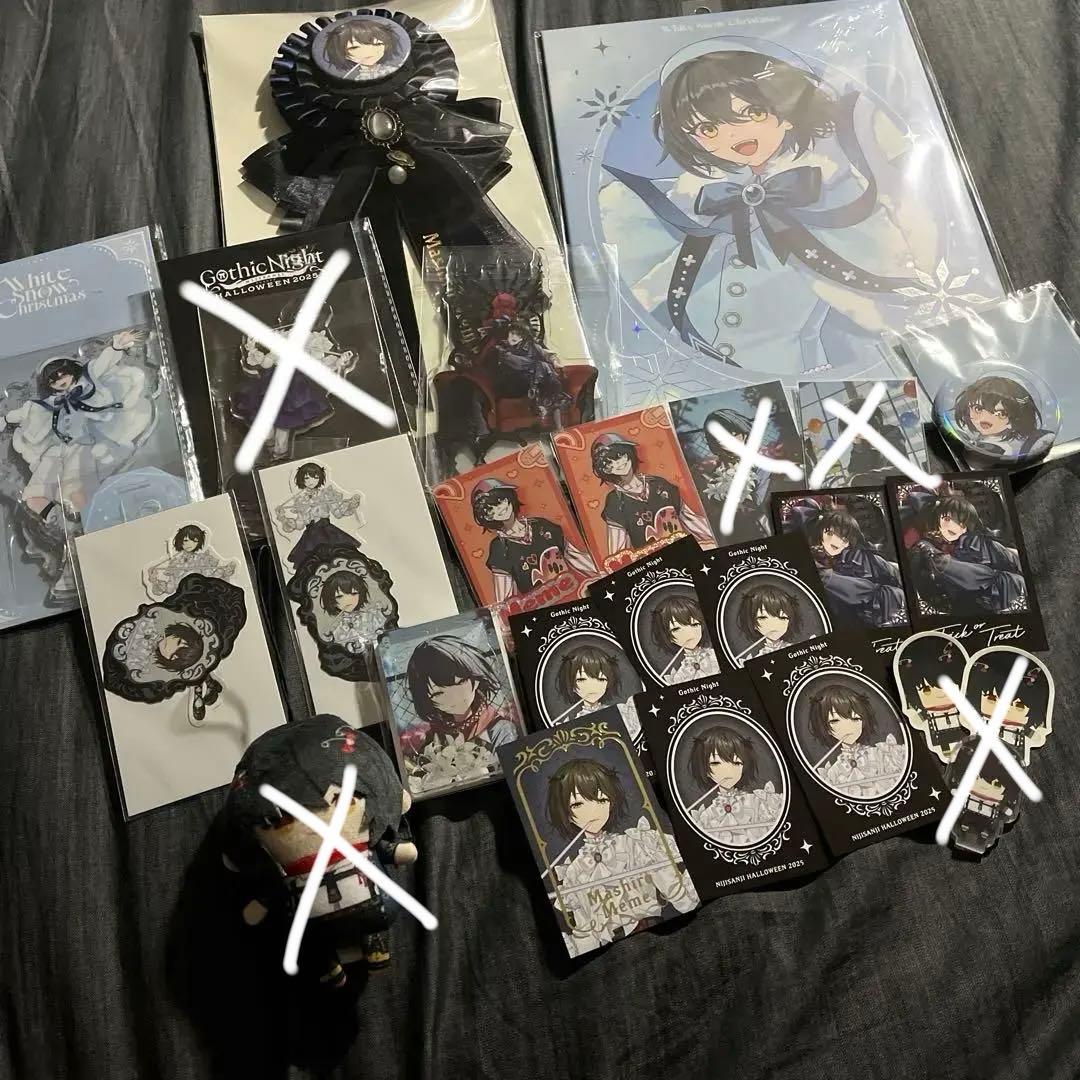 ましろ爻 にじさんじ グッズ まとめ売り