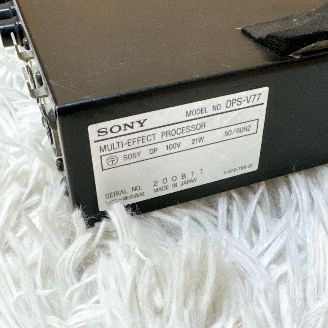 希少！SONY DPS-V77 マルチエフェクトプロセッサー PA