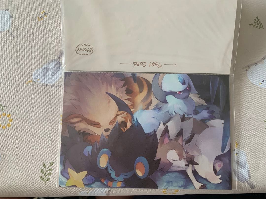 ポケモン センター　20th クリアシート&絵はがき