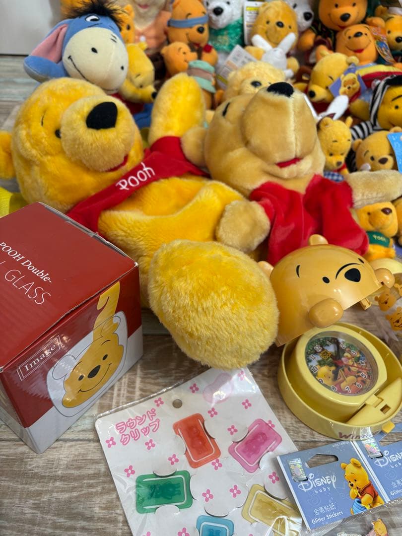 プーさん　イーヨー　ディズニー　まとめ売り　レアな商品あり　ぬいぐるみ　新品あり
