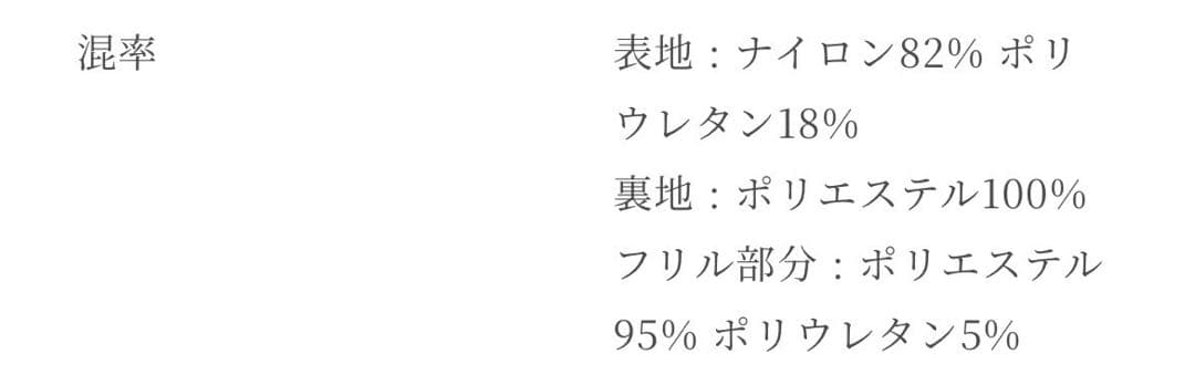 フリルオフショルダー水着 ブラック