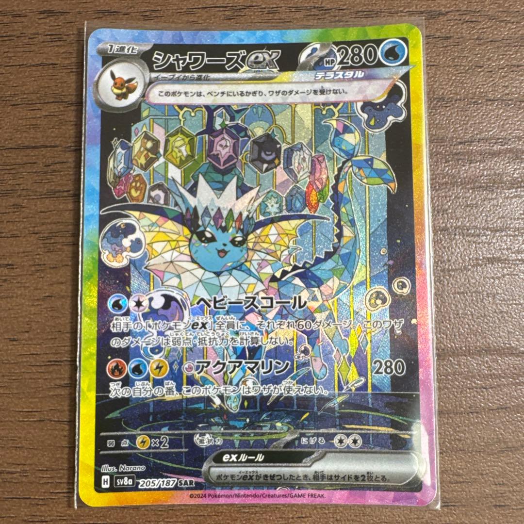 ポケモンカード　ブイズ6種　SAR テラスタルフェスマグネットローダー付き