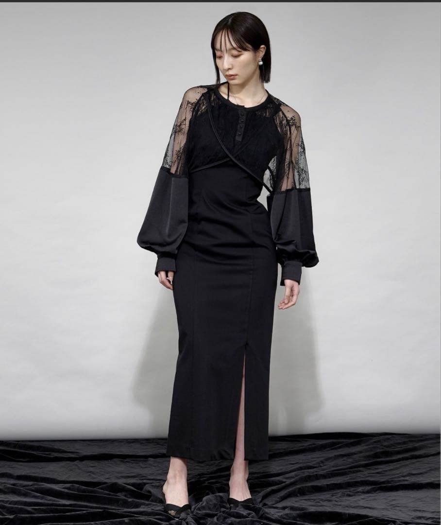 Lady set レーストップドレス