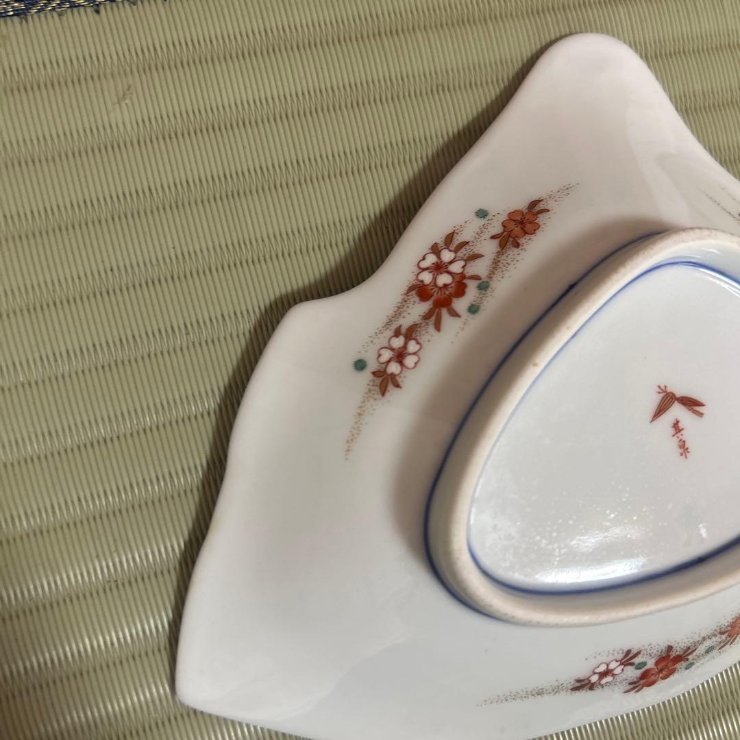 賞美堂　其泉　有田焼　姫型　銘々皿　6枚　まとめ売り　希少